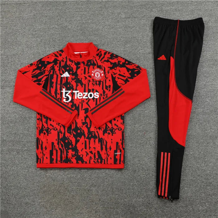 Manchester United Tracksuit Red