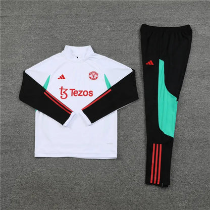 Manchester United Tracksuit White